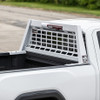 851605 - 25.00-inch Tall Gloss White Heavy-Duty Steel GuardDogg Pickup Truck Headache Rack Bundle with Mounting Brackets