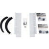 851605 - 25.00-inch Tall Gloss White Heavy-Duty Steel GuardDogg Pickup Truck Headache Rack Bundle with Mounting Brackets