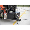 1721383 - 35 Inch Wide Gloss Black Diamond Tread Aluminum Trailer Tongue Truck Box