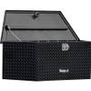 1721388 - 49 Inch Wide Gloss Black Diamond Tread Aluminum Trailer Tongue Truck Box