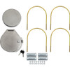 CC805 - 8 Inch Locking Conduit Carrier Kit, Natural Finish