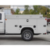 1702826 - 20x108 Heavy-Duty Gloss White Steel Top Mount Service Body Truck Tool Box