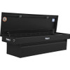 1739440F - 23x20x71 Inch Textured Matte Black Diamond Tread Aluminum Crossover Truck Tool Box, Keyed Alike For Fleets