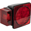 5625112 - Passenger Side 5 Inch Box-Style LED Stop/Turn/Tail Light for Trailers Over 80 Inches Wide, Rear-Facing