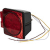 5625118 - Driver Side 5 Inch Box-Style LED Stop/Turn/Tail Light for Trailers Over 80 Inches Wide (Includes License Light)