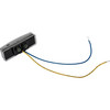 622751 - 2.75 Inch Rectangular Combination Marker-Strobe Light - Red/Amber