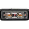 622751 - 2.75 Inch Rectangular Combination Marker-Strobe Light - Red/Amber