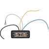 5622752 - 2.75 Inch Rectangular Combination Marker-Strobe Light - Amber/Amber
