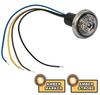 5623420 - 1 Inch Round Combination Marker-Strobe - Amber/Amber