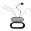 5626412 - 6 Inch Combination LED Stop/Turn/Tail, Backup, and Strobe Light with 17 LEDs, Amber/Clear, Not Heated