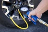 LockNFlate® PRO Analog Tire Inflator Gauge with LockNFlate® Locking Air Chuck