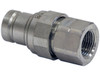 FM0808 - 1/2 Inch Male Flush-Face Coupler With 1/2 Inch NPT Port