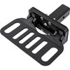 5231521 - Aluminum Black Powder Coated Folding Step with 2 Inch Hitch Receiver