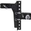 1802726 - Adjustable Dual-Ball Hitch for 2 1/2-Inch Receiver, 10-Inch Rise & Drop
