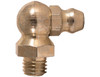 455 - 1/4-28 Inch Taper Thread Grease Fittings - 90°