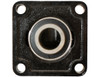 4F30SCR - 1-15/16 Inch Shaft Diameter Set Screw Style Flange Bearing - 4 Hole