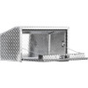 1705169 - 14x12x30 Inch Diamond Tread Aluminum Underbody Truck Box With Slanted Back