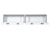 1753161 - 16x13x96 Inch White Smooth Aluminum Topsider Truck Box