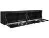 1702990 - 18x16x88 Inch Black Steel Topsider Truck Box