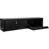 1722564 - 18x16x88 Textured Matte Black Diamond Tread Aluminum Topsider Truck Box