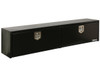 1703000 - 18x16x90 Inch Black Steel Topsider Truck Box