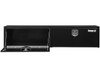 1703000 - 18x16x90 Inch Black Steel Topsider Truck Box
