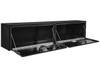 1703000 - 18x16x90 Inch Black Steel Topsider Truck Box