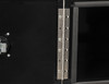 1705795 - 18x18x18 Inch Black Smooth Aluminum Underbody Truck Tool Box - Single Barn Door, Compression Latch