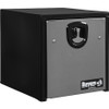 1702965 - 18X18X18 Inch Black Steel Truck Box With Stainless Steel Door