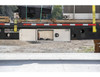 1705300 - 18x18x24 Inch Smooth Aluminum Underbody Truck Tool Box - Single Barn Door, Compression Latch