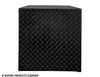 1715100 - 18x18x24 Inch Textured Matte Black Diamond Tread Aluminum Underbody Truck Box