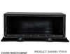 1715100 - 18x18x24 Inch Textured Matte Black Diamond Tread Aluminum Underbody Truck Box