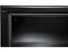 1702311 - 18x18x48 Inch Black Steel Underbody Truck Box with Built-In Shelf - 3-point Latch