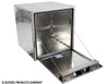 1735110 - 18x18x48 Inch Diamond Tread Aluminum Underbody Truck Box with 3-Pt. Latch