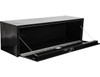 1732315 - 18x18x60 Inch Black Steel Underbody Truck Box With 3-Point Latch