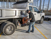 1732315 - 18x18x60 Inch Black Steel Underbody Truck Box With 3-Point Latch