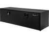 1715115 - 18x18x60 Inch Textured Matte Black Diamond Tread Aluminum Underbody Truck Box