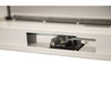 1732415 - 18x18x60 Inch White Steel Underbody Truck Box With 3-Point Latch
