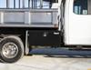 1732320 - 18x18x72 Inch Black Steel Underbody Truck Box With 3-Point Latch