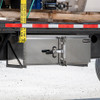 1762609 - 18x18x72 Inch Smooth Aluminum Underbody Truck Tool Box - Double Barn Door, Cam Lock Hardware