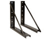 1701010B - 18x24 Inch Bolted Black Structural Steel Mounting Brackets