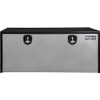 1708710 - 18X24X48 Inch Black Steel Truck Box With Stainless Steel Door