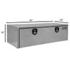 1705125 - 18x24x60 Inch Diamond Tread Aluminum Underbody Truck Box