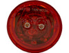 5622150 - 2 Inch Red Round Marker/Clearance Light With 1 LED