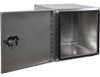 1705431 - 24x24x24 Inch Pro Series Smooth Aluminum Underbody Truck Box - Single Barn Door, Compression Latch