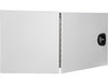 1706850 - 24x24x72 Inch White Smooth Aluminum Underbody Truck Tool Box - Double Barn Door, 3-Point Compression Latch 1706850 - 24x24x72 Inch White Smooth Aluminum Underbody Truck Tool Box - Double Barn Door, 3-Point Compression Latch