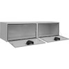 1704420 - 24x24x72 Inch White Steel Underbody Truck Box