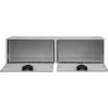 1704420 - 24x24x72 Inch White Steel Underbody Truck Box