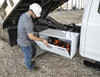 1704420 - 24x24x72 Inch White Steel Underbody Truck Box