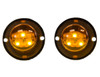 8891226 - 25 Foot Amber Bolt-On Hidden Strobe Kits With In-Line Flashers With 6 LED